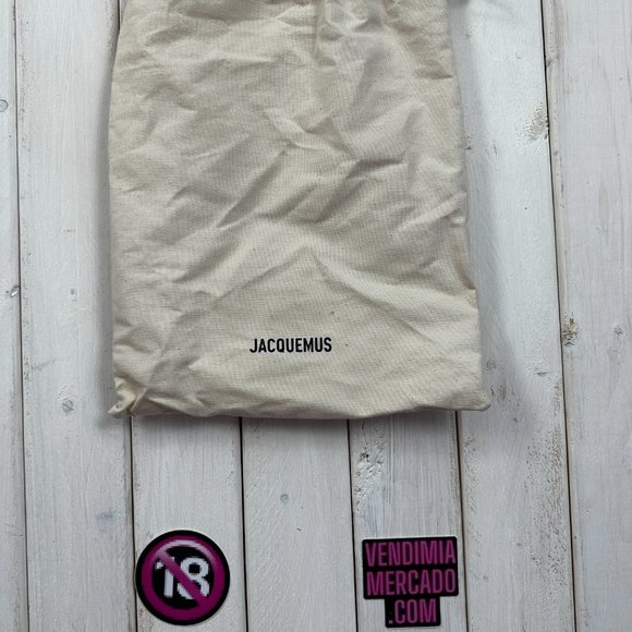 JACQUEMUS " Le bob Artichaut " Large Brim Drawstring Bucket Hat - Picture 8 of 11